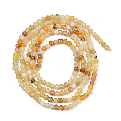 Natural Xiuyan Jade Beads Strands GG-CBA0389-A01-2mm-1