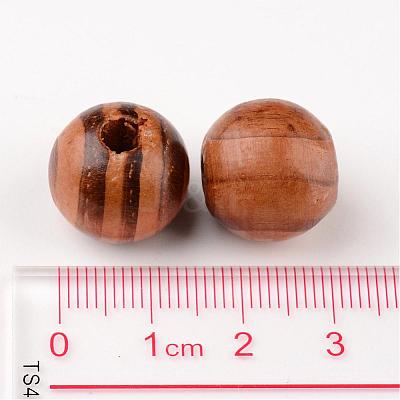 Round Natural Wood Beads X-WOOD-Q009-16mm-LF-1
