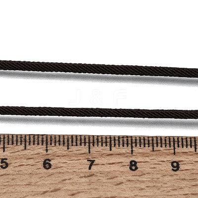 2.5MM Adjustable Braided Nylon Cords Necklace Making FB-CBAA152-02G-37-1