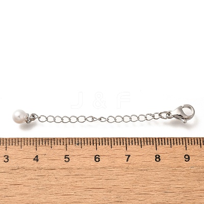 Brass End with Chain KK-C085-13P-1