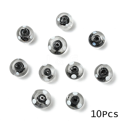 10Pcs Handmade Lampwork Beads LAMP-YW0001-96D-1