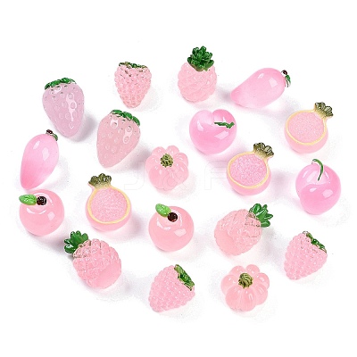 Opaque Resin Decoden Cabochons RESI-M050-06C-1