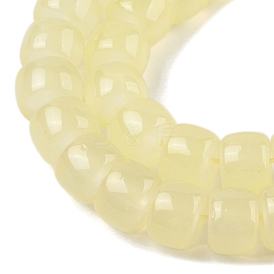 Baking Plating Glass Beads Strands X1-GLAA-H036-01F-1