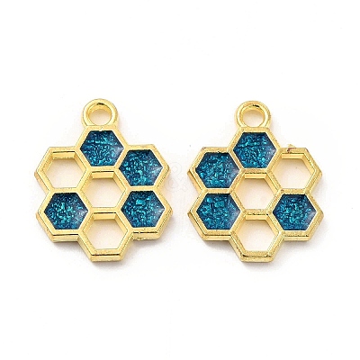 Alloy Enamel Pendants ENAM-J650-06G-06-1