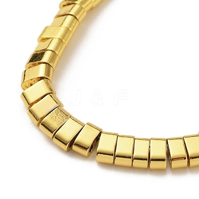 Electroplated Non-magnetic Synthetic Hematite Beads Strands X-G-E495-11B-02-1