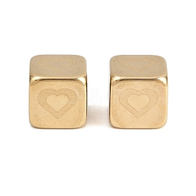 304 Stainless Steel Beads STAS-P447-04G-1