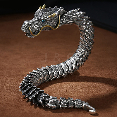 Dragon Brass Cuff Bangles for Men FS-WGEACA2-03-1