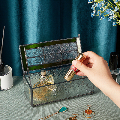 Tin Jewelry Box OBOX-WH0007-09-1