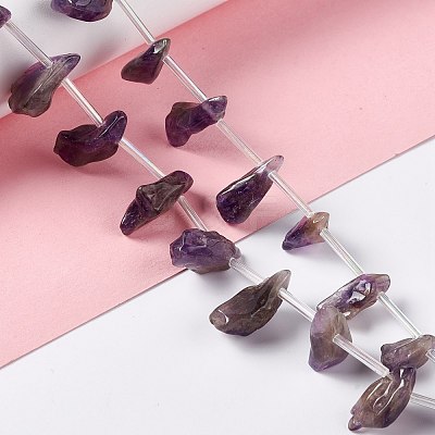 Natural Amethyst Beads Strands G-I329-02-1