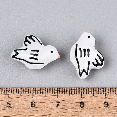 Handmade Lampwork Enamel Beads LAMP-T023-22A-1