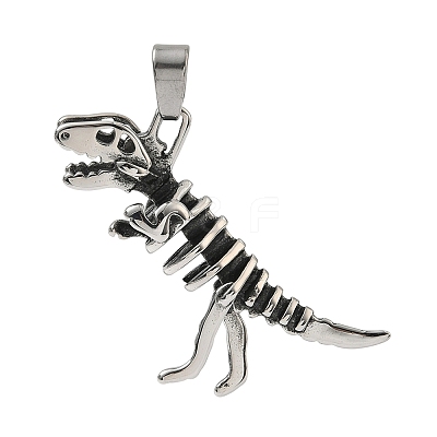 304 Stainless Steel Pendants STAS-D207-04AS-1