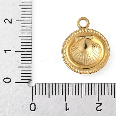 304 Stainless Steel Enamel Pendants LS-STAS-P408-13G-02-1
