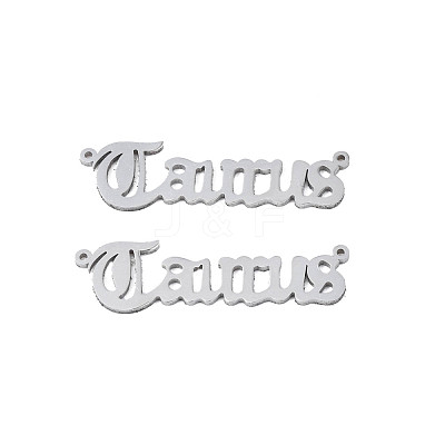 Non-Tarnish 304 Stainless Steel Connector Charms STAS-N095-136G-1