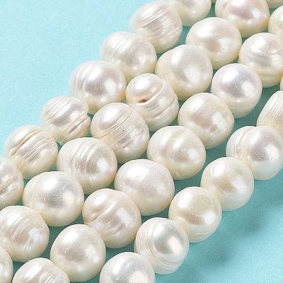 Natural Cultured Freshwater Pearl Beads Strands PEAR-E019-12-1