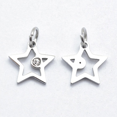 316 Surgical Stainless Steel Pendants X-STAS-K178-01A-P-1