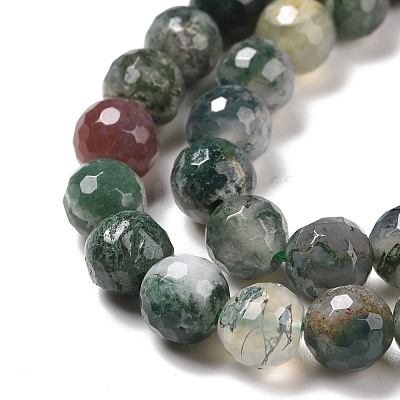 Natural Indian Agate Beads Strands G-E571-24B-1