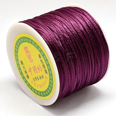 Nylon Satin Rattail Cords NWIR-R025-1.5mm-1904-1