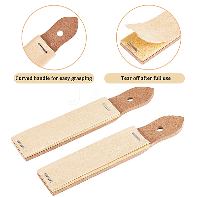 Pencil Sandpaper Board TOOL-WH0134-78-1