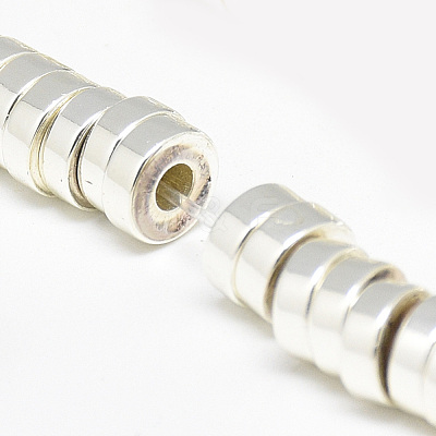 Electroplate Non-magnetic Synthetic Hematite Beads Strands X-G-Q465-37S-1
