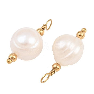 Natural Pearl Pendants PA-CBA0A45-10G-1