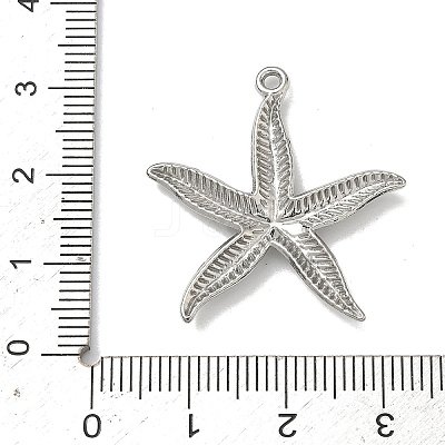 Ocean Theme 304 Stainless Steel Pendants STAS-I367-02P-11-1
