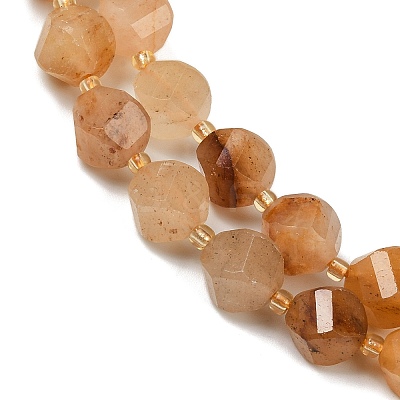 Dyed Natural Jade Beads Strands G-U023-A20-01C-1