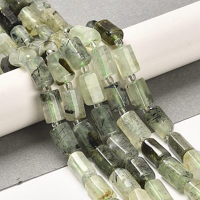 Natural Prehnite Beads Strands G-N327-06-25-1