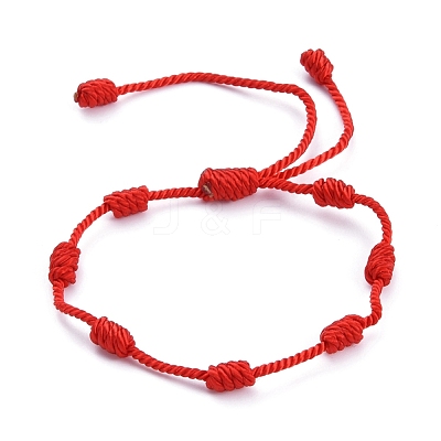 7 Knot Lucky Bracelets BJEW-JB05252-03-1