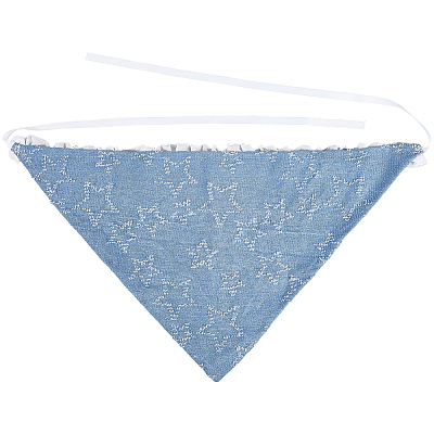 Polyester Triangle Headscarf AJEW-WH20072-72-1