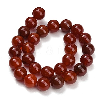 Natural Carnelian Beads Strands GG-CBA1CAF-A01-14mm-1