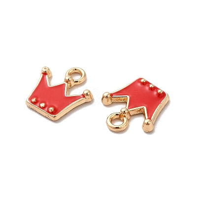 Alloy Enamel Pandants ENAM-K067-53KCG-03-1
