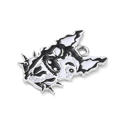 Halloween Alloy Enamel Pendants AL-CBA492B-01H-P-1