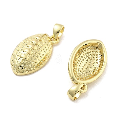 Brass Pendants KK-U060-18G-1