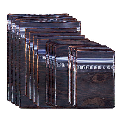 40Pcs 4 Styles PVC Resealable Bags OPP-TA0001-18B-1