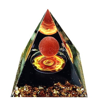 Orgonite Pyramid Resin Energy Generators PW-WGF3C3E-01-1