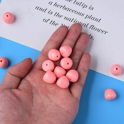 Opaque Acrylic Beads MACR-S373-10A-A08-1