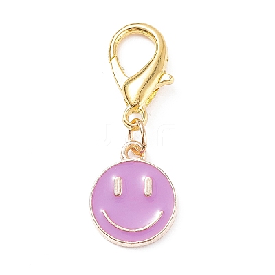 Alloy Enamel Pendants Decoration X1-HJEW-JM00629-1