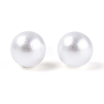 ABS Imitation Pearl Acrylic Beads OACR-S011-5mm-02-1