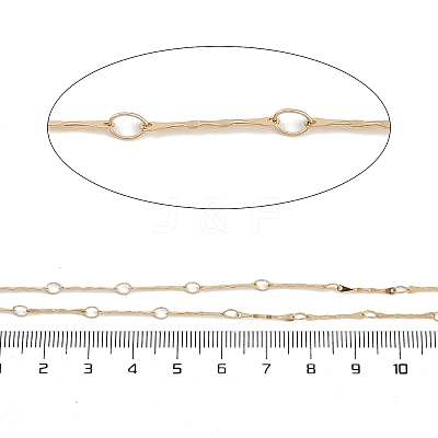 Ion Plating(IP) 304 Stainless Steel Twist Oval Link Chains CHS-K017-04G-1