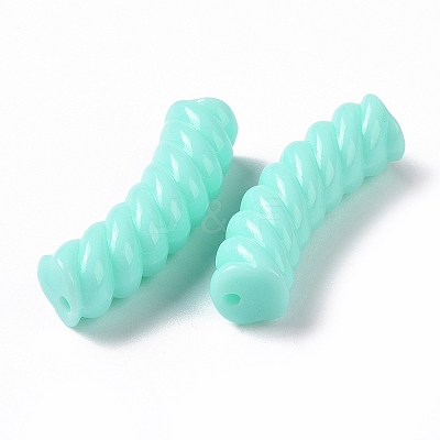 Opaque Acrylic Beads OACR-A016-03D-1