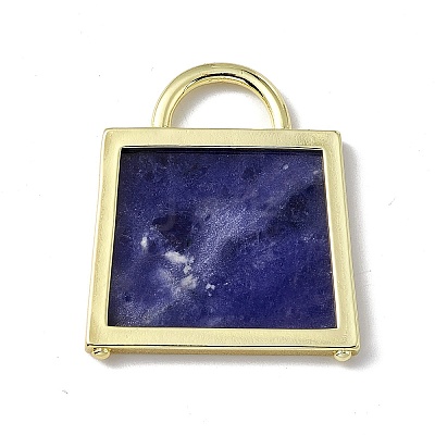 Natural Sodalite Pendants G-G977-04G-03-1
