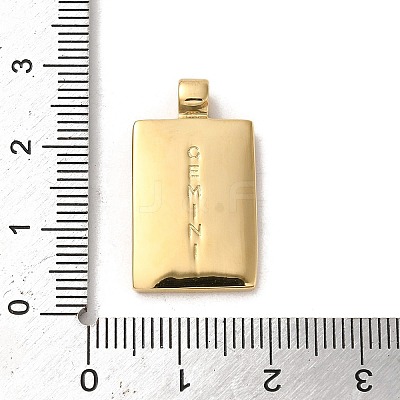 304 Stainless Steel Pendants X-STAS-L022-306G-03-1