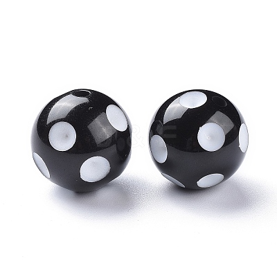 Chunky Bubblegum Acrylic Beads SACR-S146-20mm-09-1
