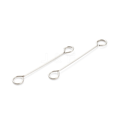 Non-Tarnish 316 Surgical Stainless Steel Eye Pins X-STAS-P277-A01-P-1