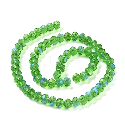 Electroplate Glass Beads Strands EGLA-A034-T8mm-L08-1