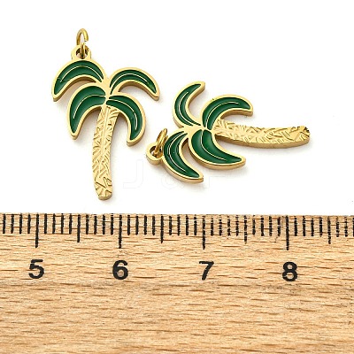 304 Stainless Steel Enamel Pendants X-STAS-E550-55G-1
