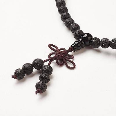 Yoga Chakra Jewelry BJEW-G554-05E-1