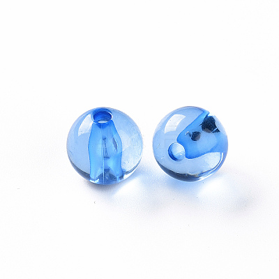 Transparent Acrylic Beads MACR-S370-A10mm-759-1