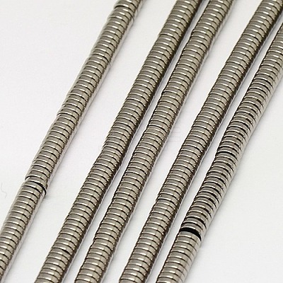Electroplate Non-magnetic Synthetic Hematite Beads Strands G-J164A-2mm-06-1
