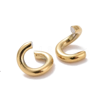 Ion Plating(IP) 304 Stainless Steel Open Jump Rings STAS-M235-H-01-1
